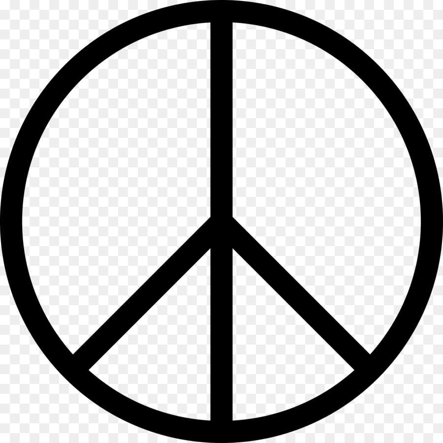 Pace, simboli della Campagna per il Disarmo Nucleare Clip art - il simbolo della pace