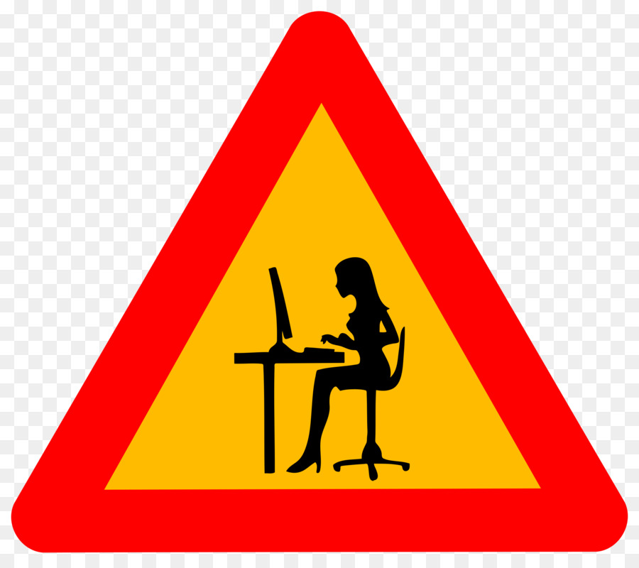 Computer-Geek-Symbole Clip art - Warnzeichen