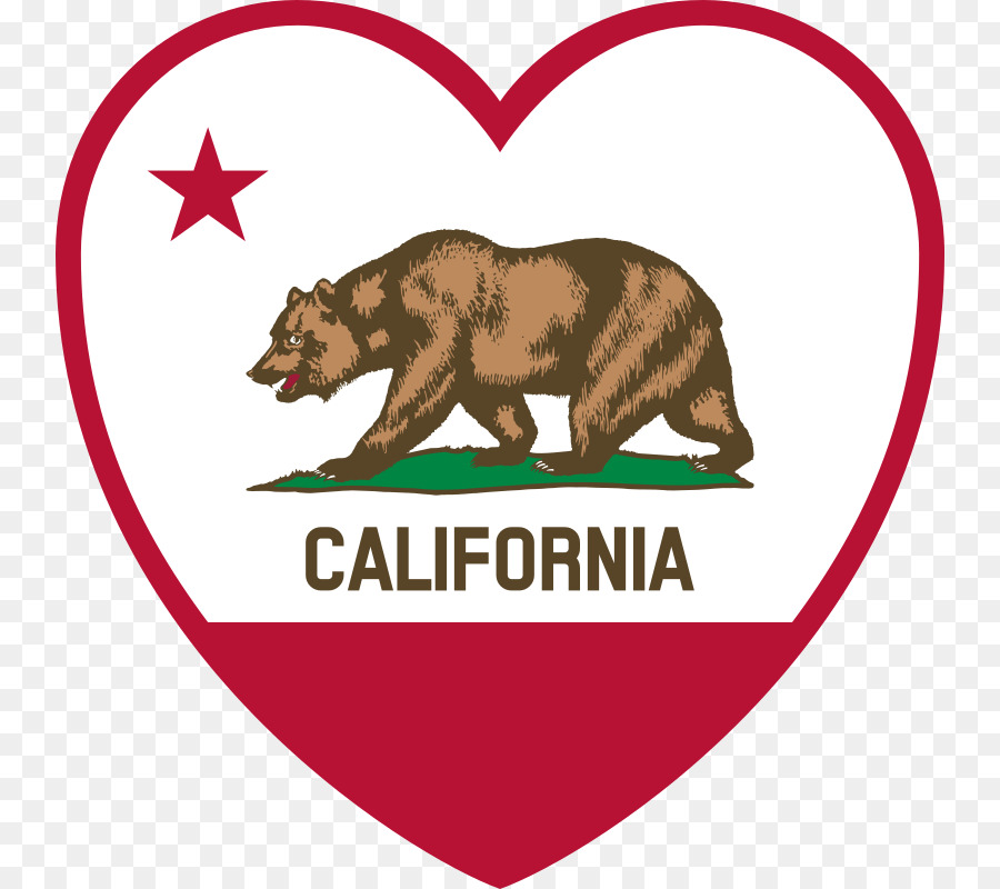 Kalifornien-Republik-Flagge von Kalifornien-clipart - Kalifornien