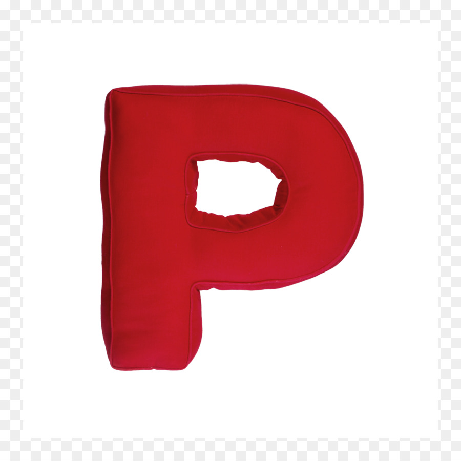 Le lettere maiuscole e minuscole dell'Alfabeto Rosso - P A SCOA