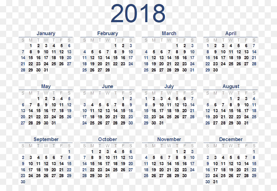 Calendario Online Modello Anno di Tempo - calendario 2018