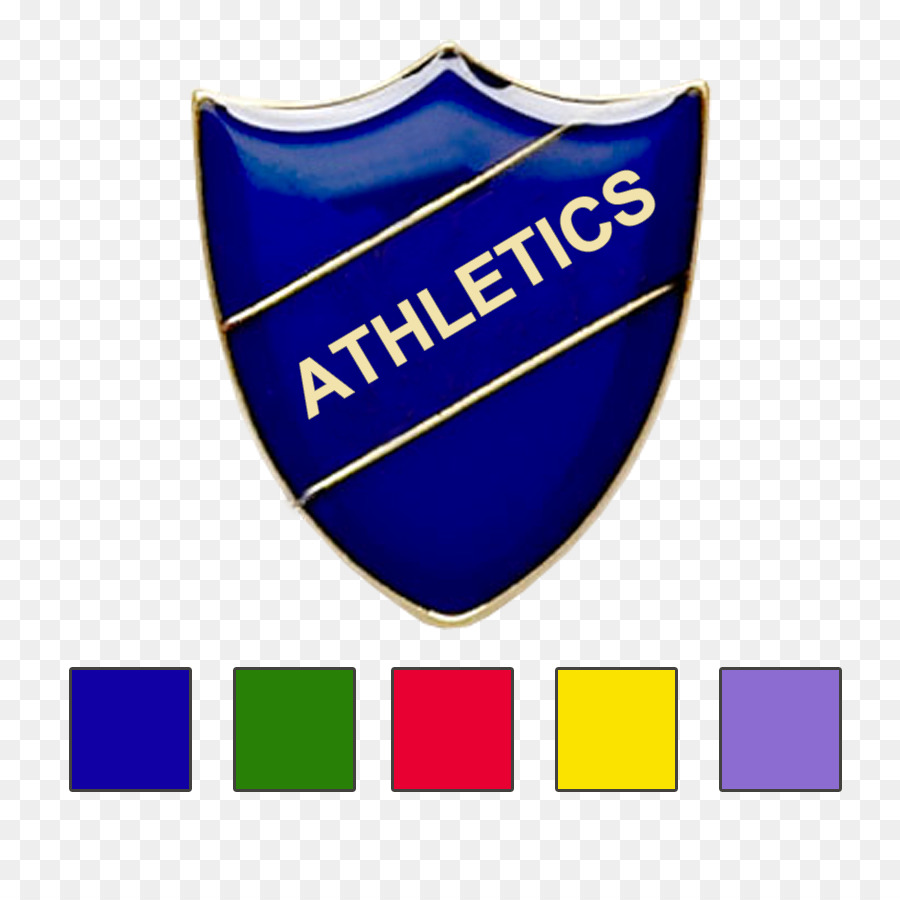 Distintivo Blu Rosso Scuola Verde - atletica