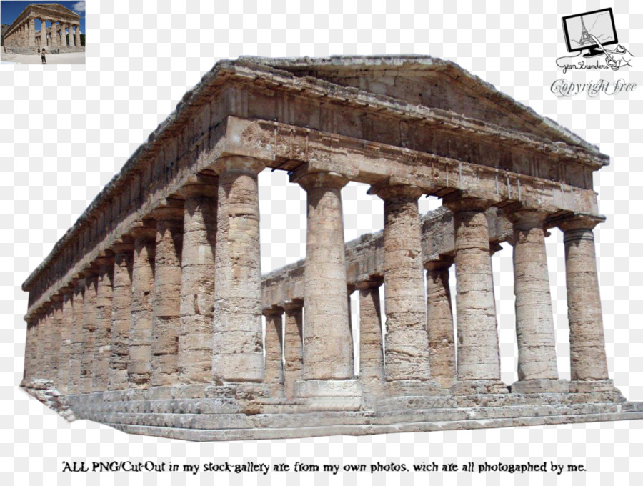 Segesta römischen Tempel der Antiken griechischen Tempel - Tempel