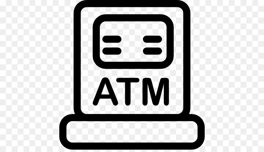Macchina di cassiere automatizzata Computer Stock di Icone Banca - bancomat