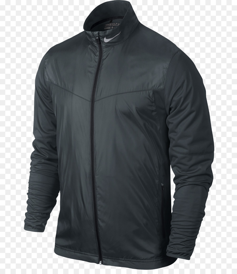 Nike Jacke Golf-Reißverschluss Kleidung - Holzkohle