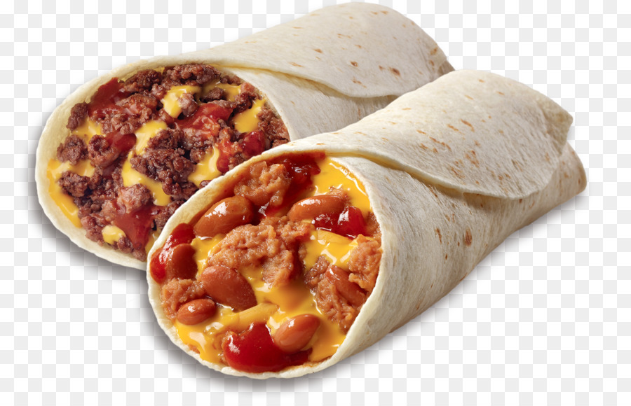 Burrito i Nachos, Tacos di cucina Messicana, fagioli Fritti - burrito