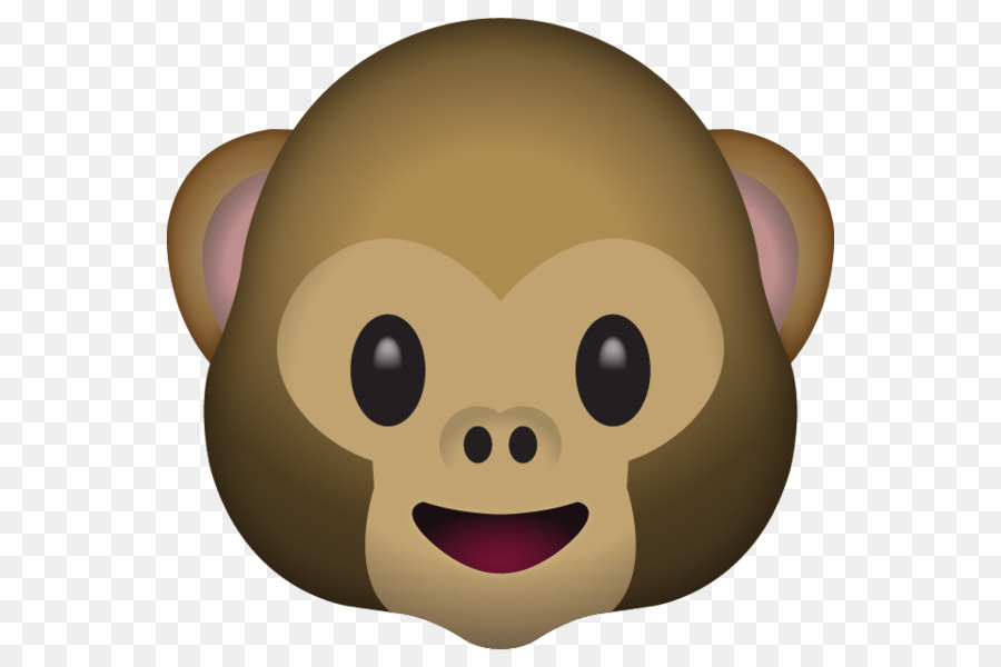 Emoji-Affen-Aufkleber, Bedeutung-Text-messaging - emoji Gesicht