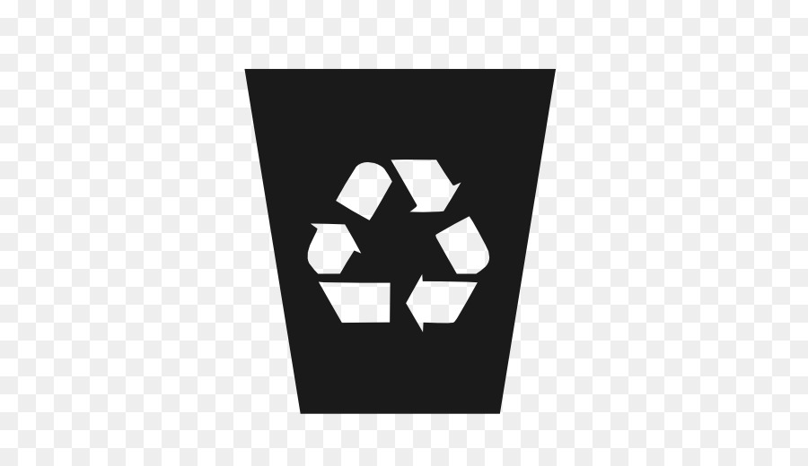 Papierkorb Müll & Abfall, Papier Körbe, Recycling symbol - bin