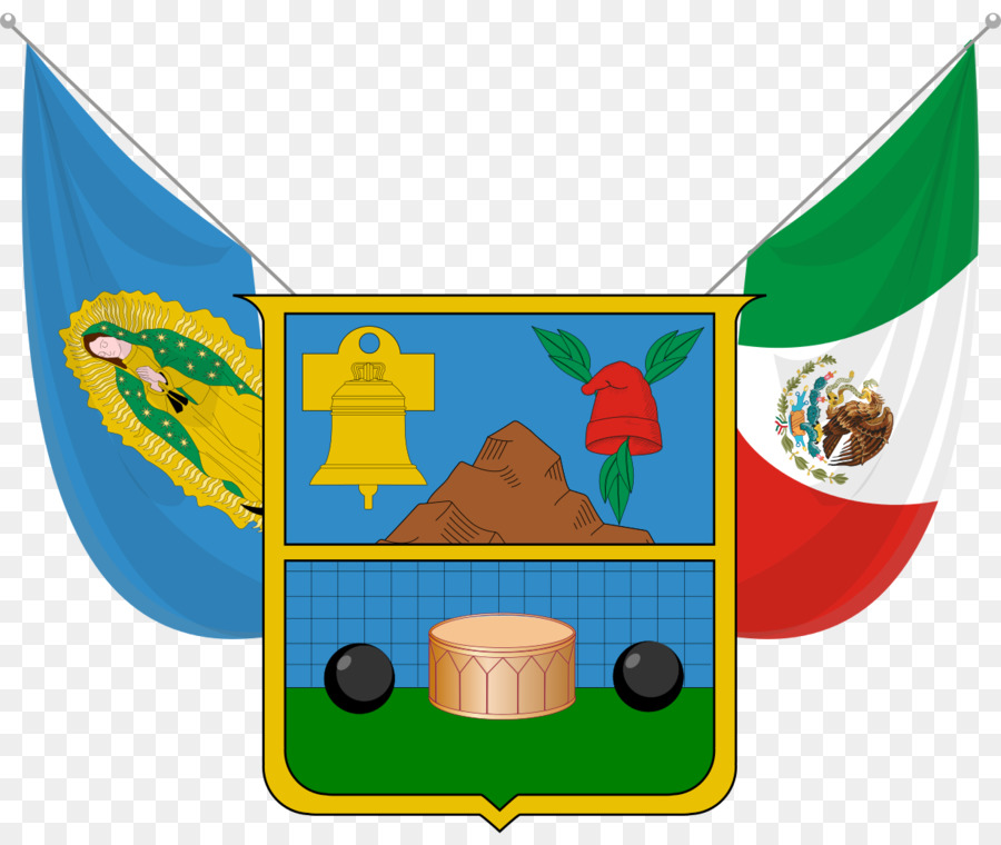 Hidalgo, Mexikanischer Krieg der Unabhängigkeit Flagge von Mexiko - banner Vektor