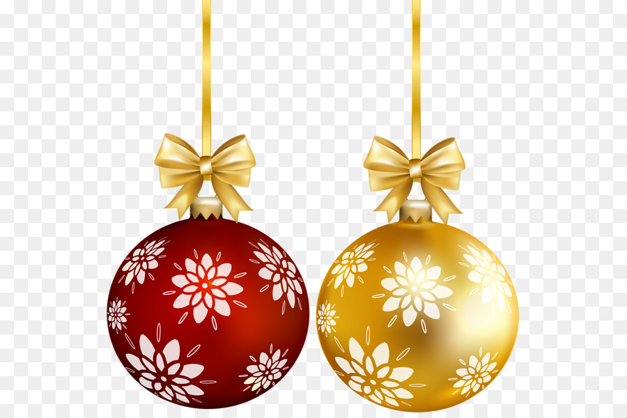 Weihnachten ornament Clip art - gold Dekoration