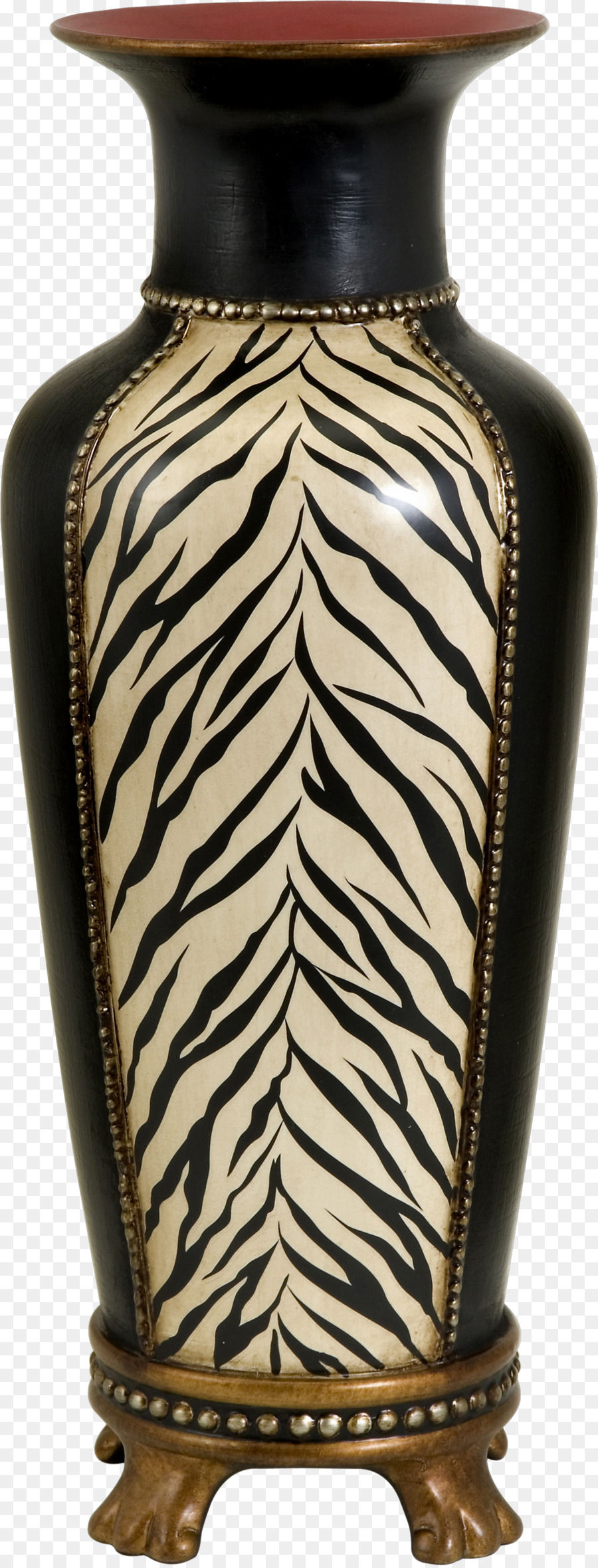 Vase Keramik-Kunst aus Glas - Vase