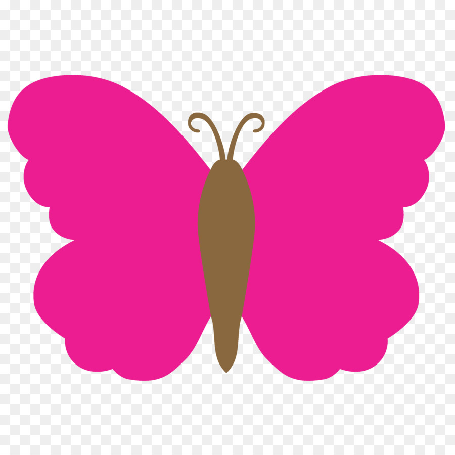 Schmetterling Papier-Aufkleber-Aufkleber-Farbe - rosa Schmetterling