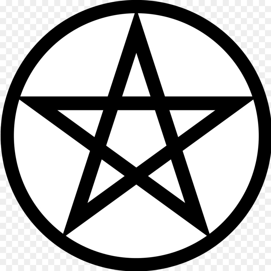 Pentagramm Pentacle Wicca-Symbol Des Satanismus - Satan