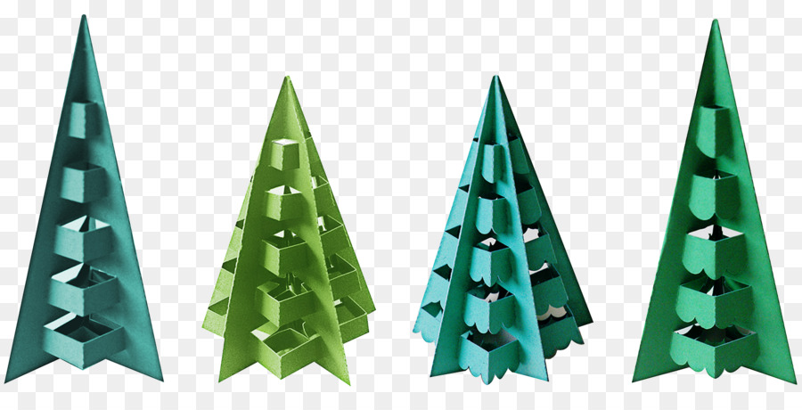 Baum Papier 3D-computer-Grafik Christmas ornament Fichte - Papier schneiden