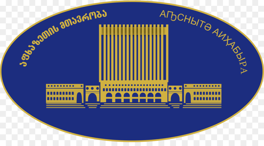 Regierung der autonomen Republik Abchasien, die Russland Fürstentum Abchasien-Emblem und das logo von Abchasien - Regierung