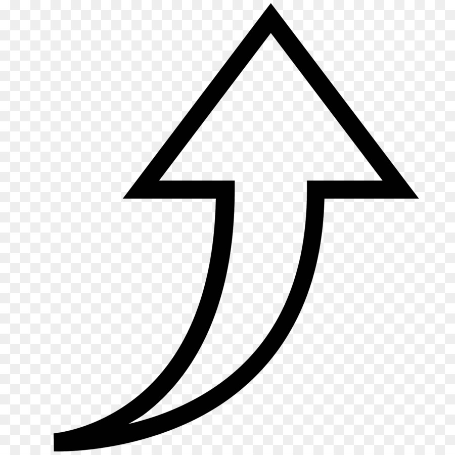 Arrow Computer Symbole Symbol - Pfeil nach oben