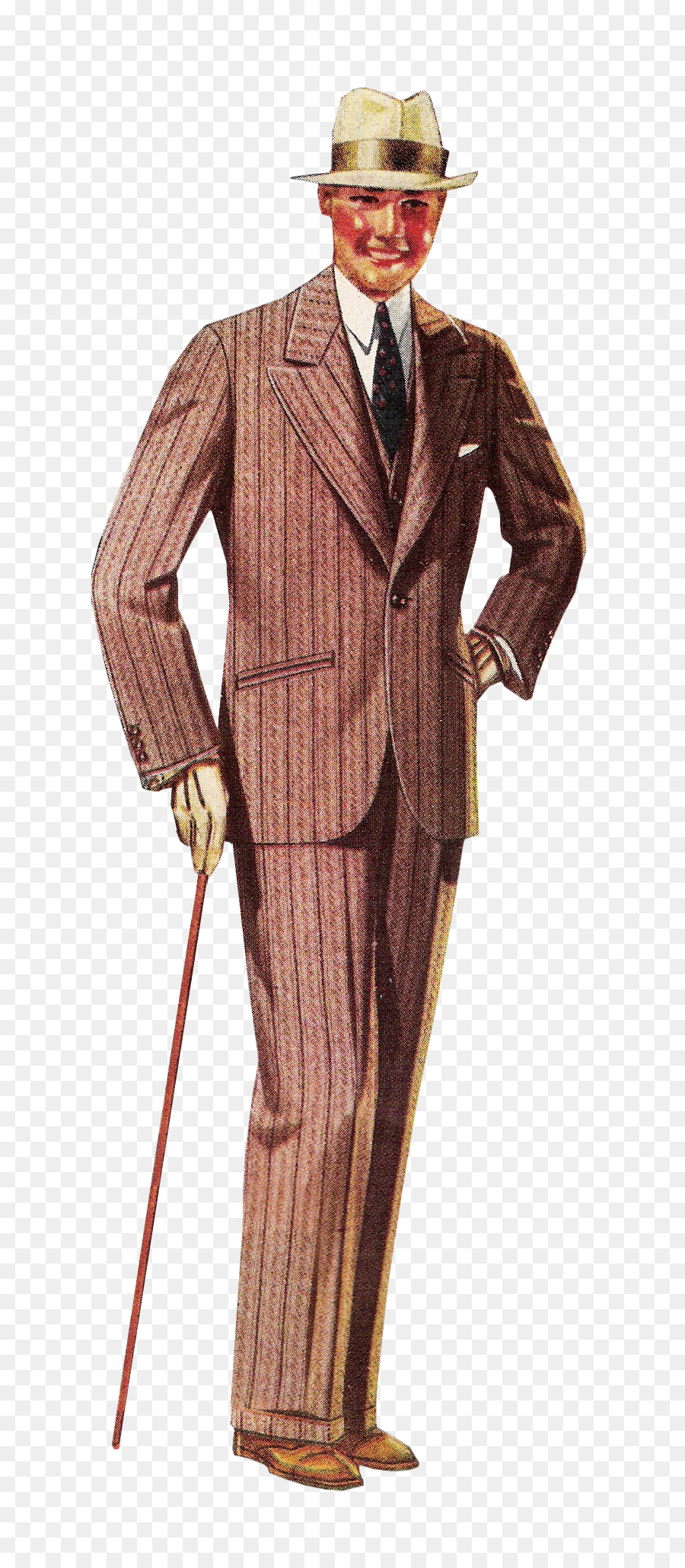 1920er-1940er Jahre der 1930er Jahre, Anzug, Mode - Gatsby