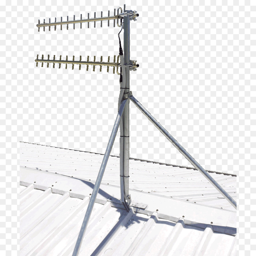Antenne del tetto del Metallo, Televisione antenna Ground plane - Tetto