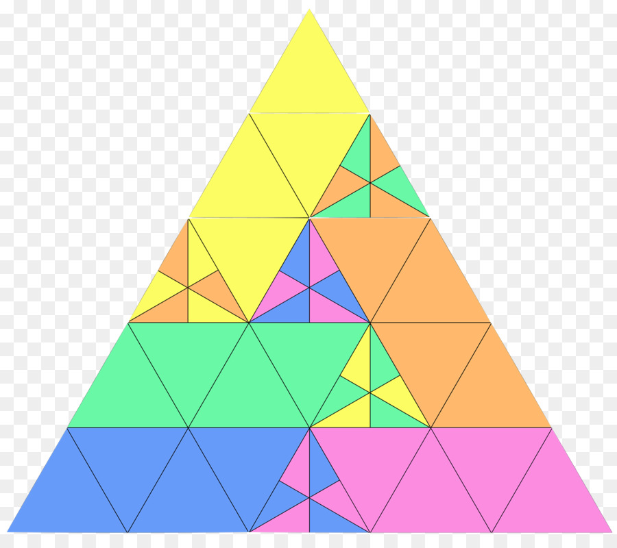 Triangolo equilatero Geometria, Simmetria Zona - triangolo