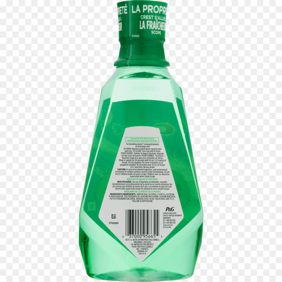 Destilliertes Getränk Mundwasser Likör Fluid ounce - Kunststoff Flasche