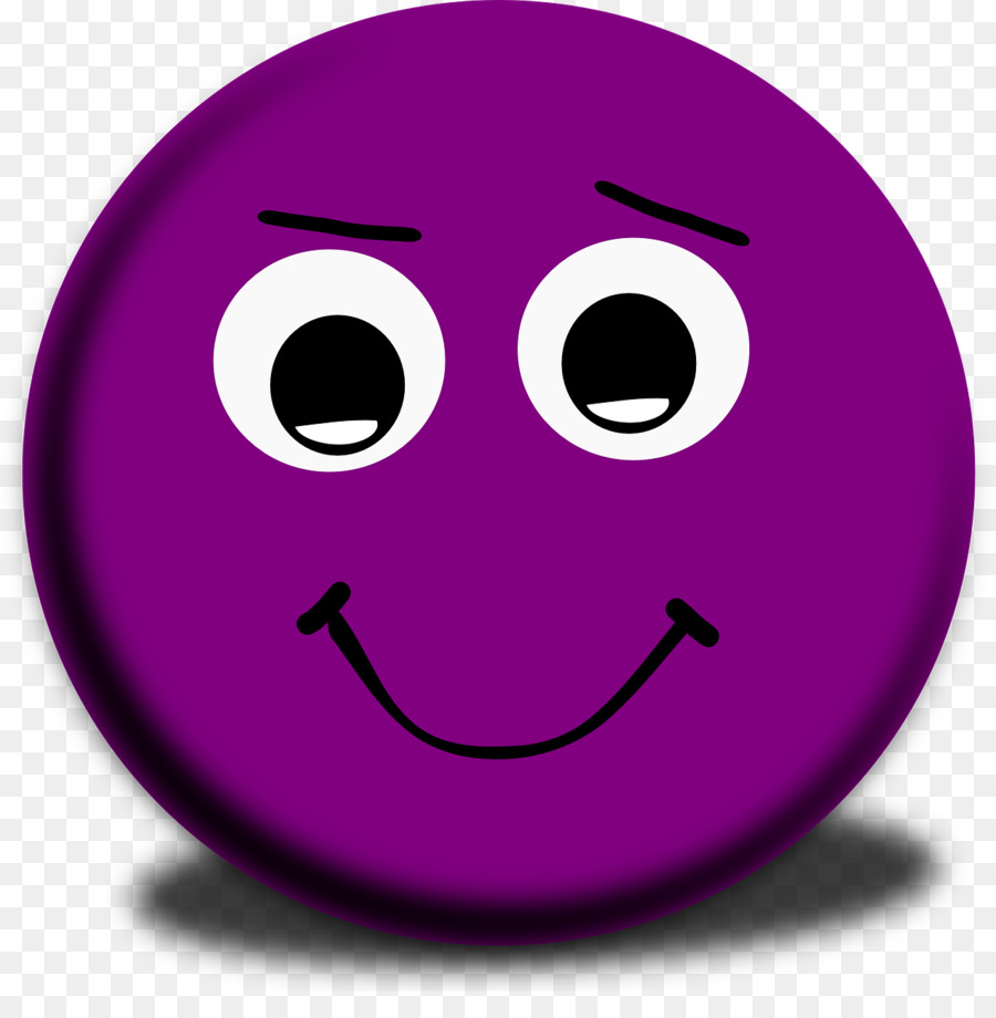 Smile Emoticon Viola Clip art - sorridente