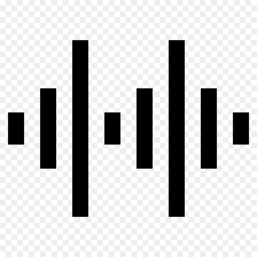 Audio digitale Computer Icone segnale Audio WAV - megafono