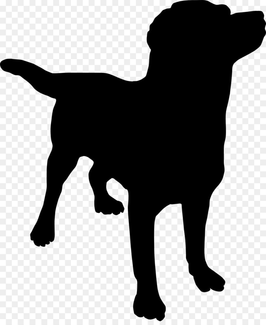 Beagle-Welpe Silhouette Clip art - tierischen Silhouetten