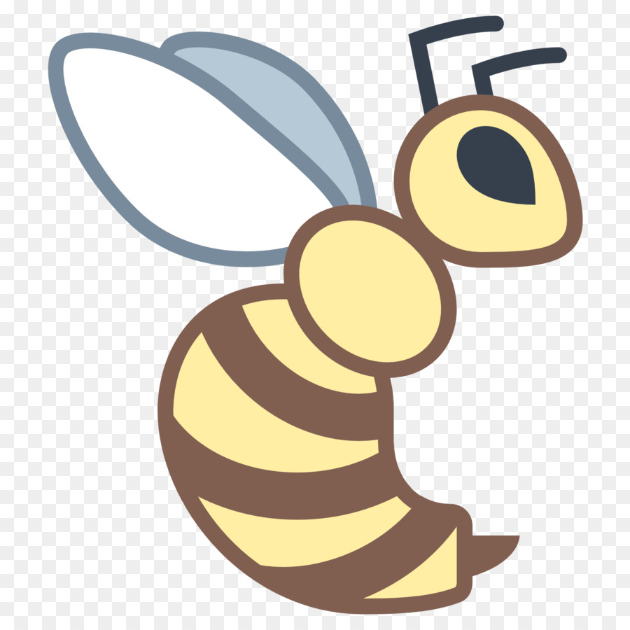 Miele di ape Insetto Hornet Icone del Computer - vespa