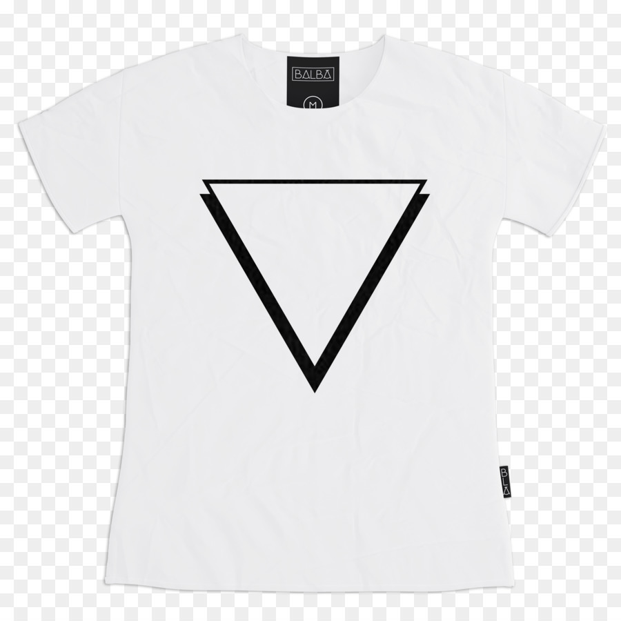 T-shirt Manica Collare di Spalla Collo - triangolo
