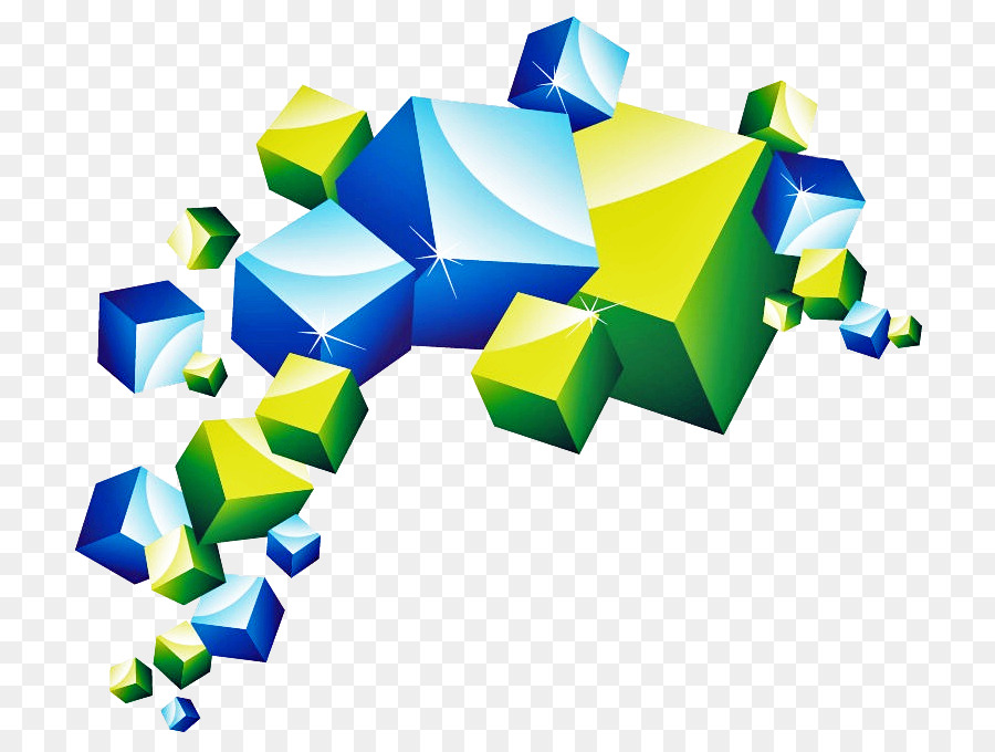 Cube dreidimensionalen Raum 3D-computer graphics-Berkeley Open Infrastructure for Network Computing - 3d design
