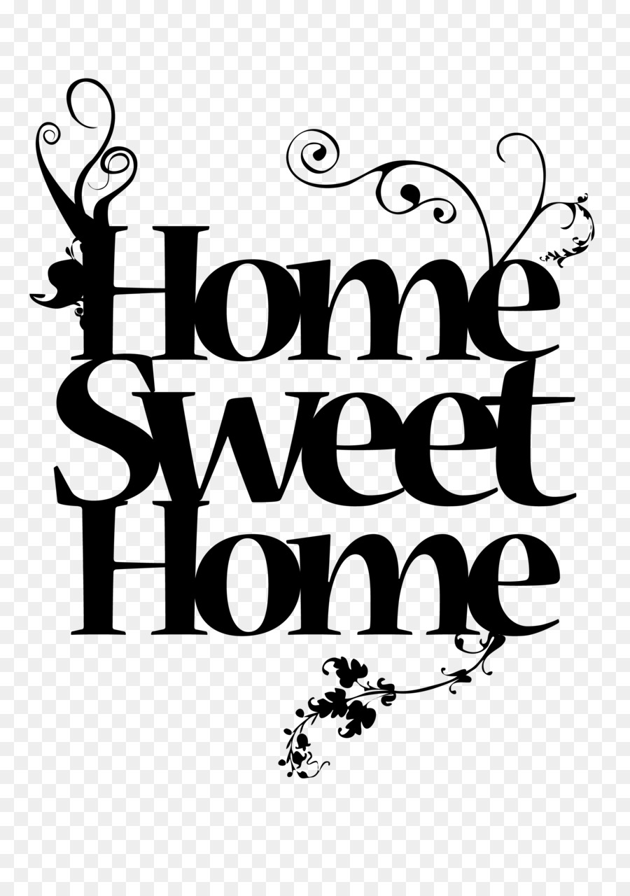 Home Sweet Home-Haus-Royalty-free clipart - sagen