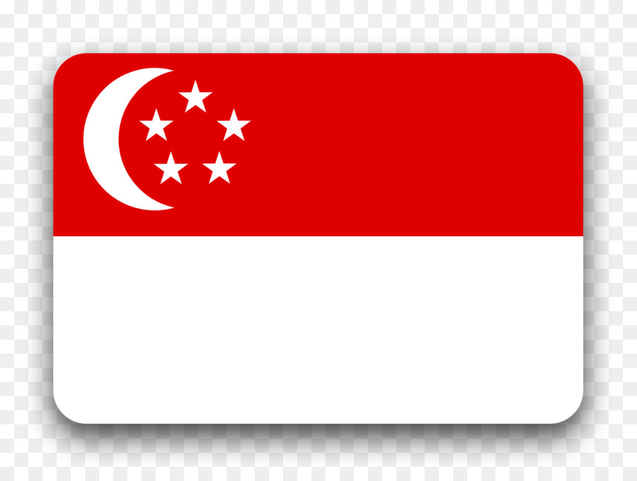 Singapur Zeitzone Flagge von Singapur Sprache - china Flagge