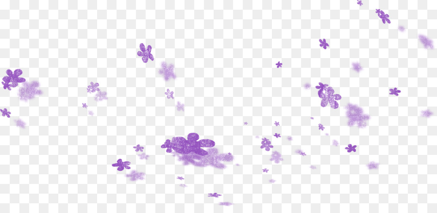 Hoa Clip nghệ thuật - màu tím