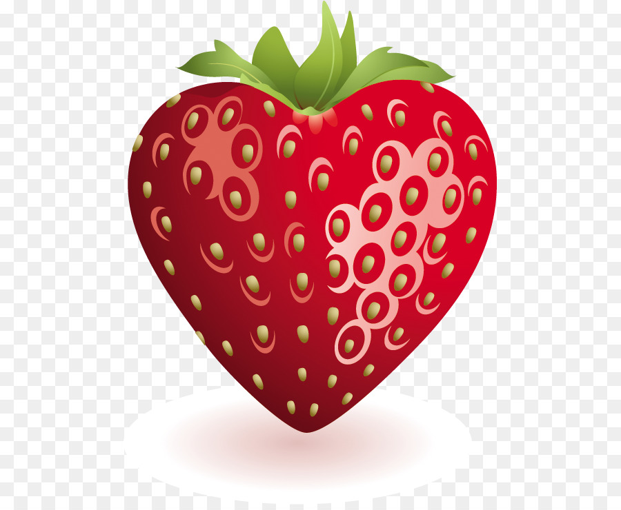 Milkshake Strawberry Ice Cream Cones Clip-art - Erdbeeren