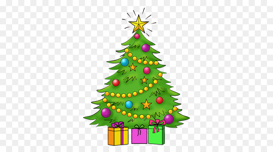 Babbo Natale, albero di Natale, ornamento di Natale Renna - compongono