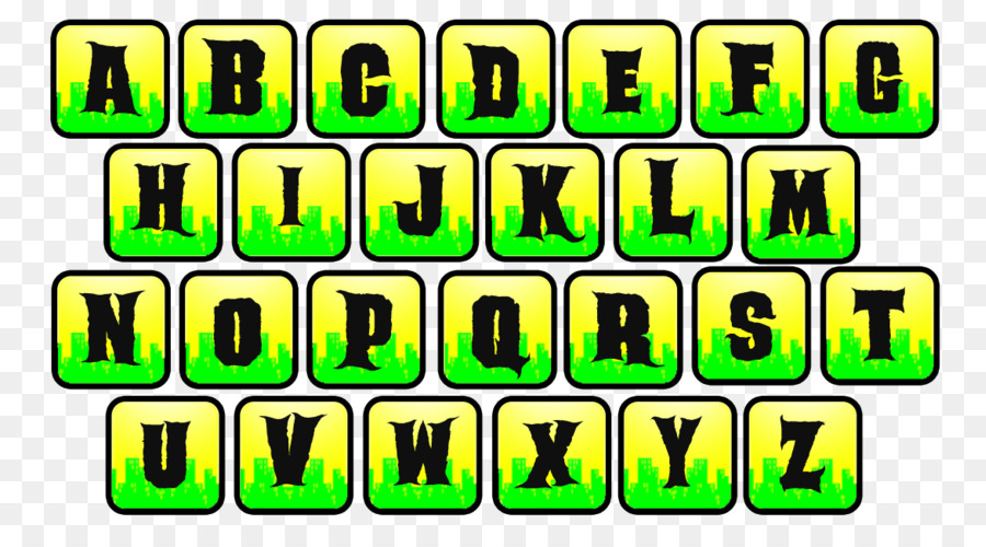 Video-Spiel-Sprite-Computer-Grafik - alphabet Sammlung