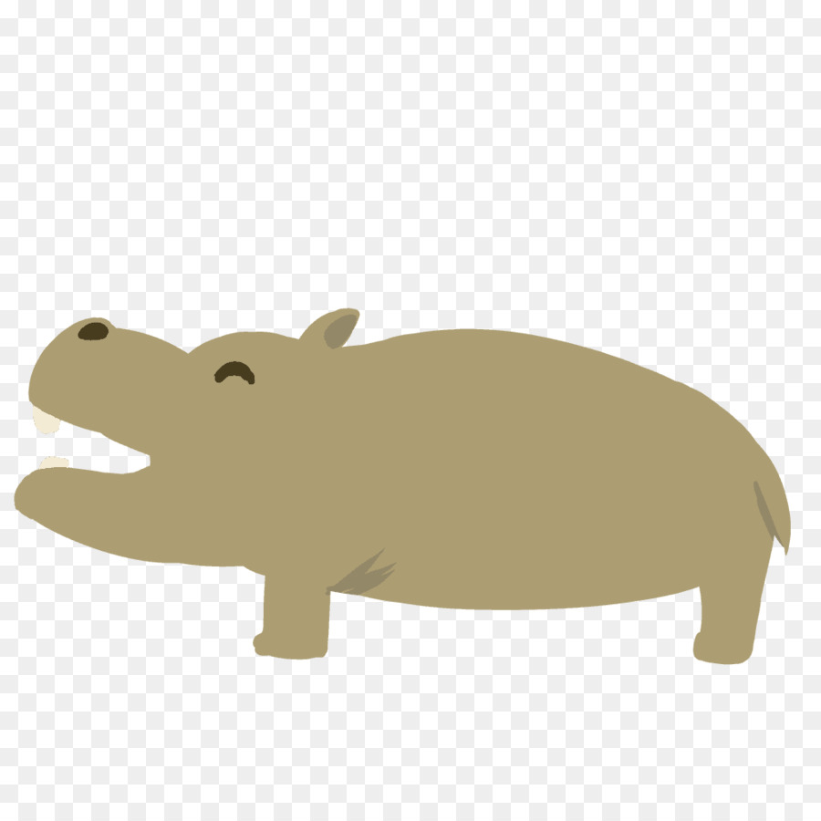 Schwein, Nilpferd Tier Säugetier - Rau