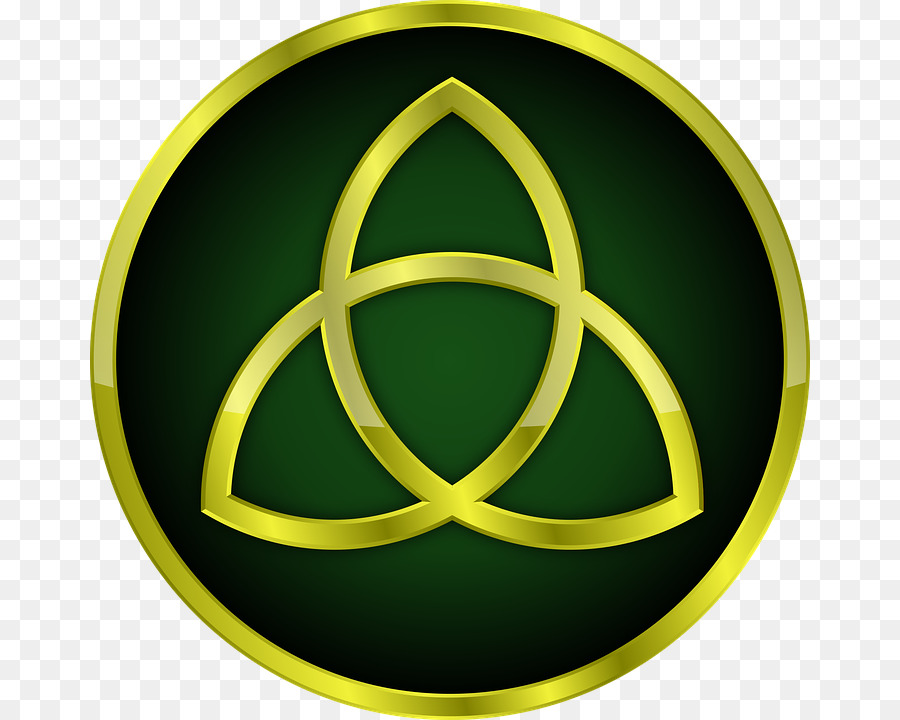 Schild der Dreifaltigkeit Triquetra Gott sabellianismus - keltische
