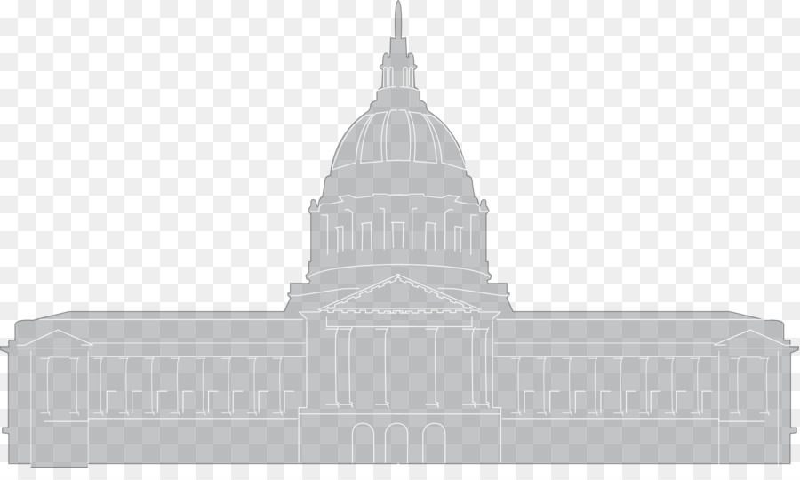 Hoa Kỳ Capitol City Hall xây Dựng Clip nghệ thuật - Chính phủ