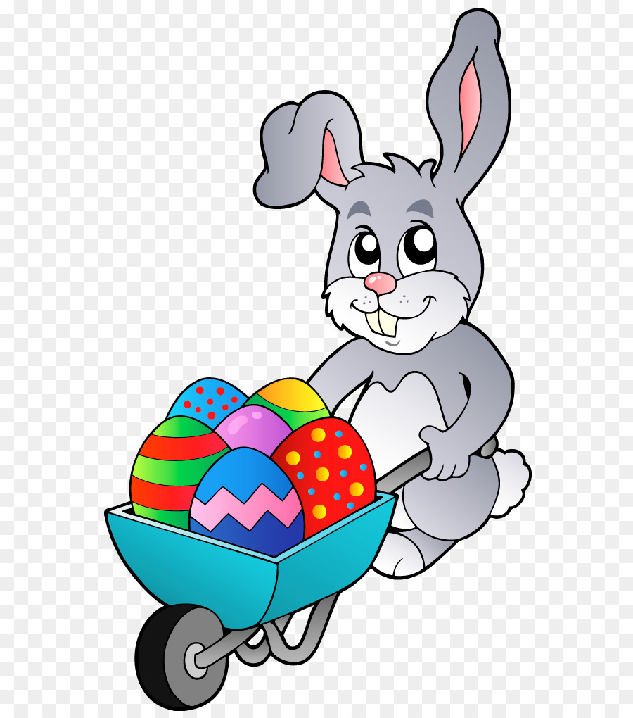 Easter Bunny trứng Phục sinh Thỏ Clip nghệ thuật - thỏ Phục Sinh