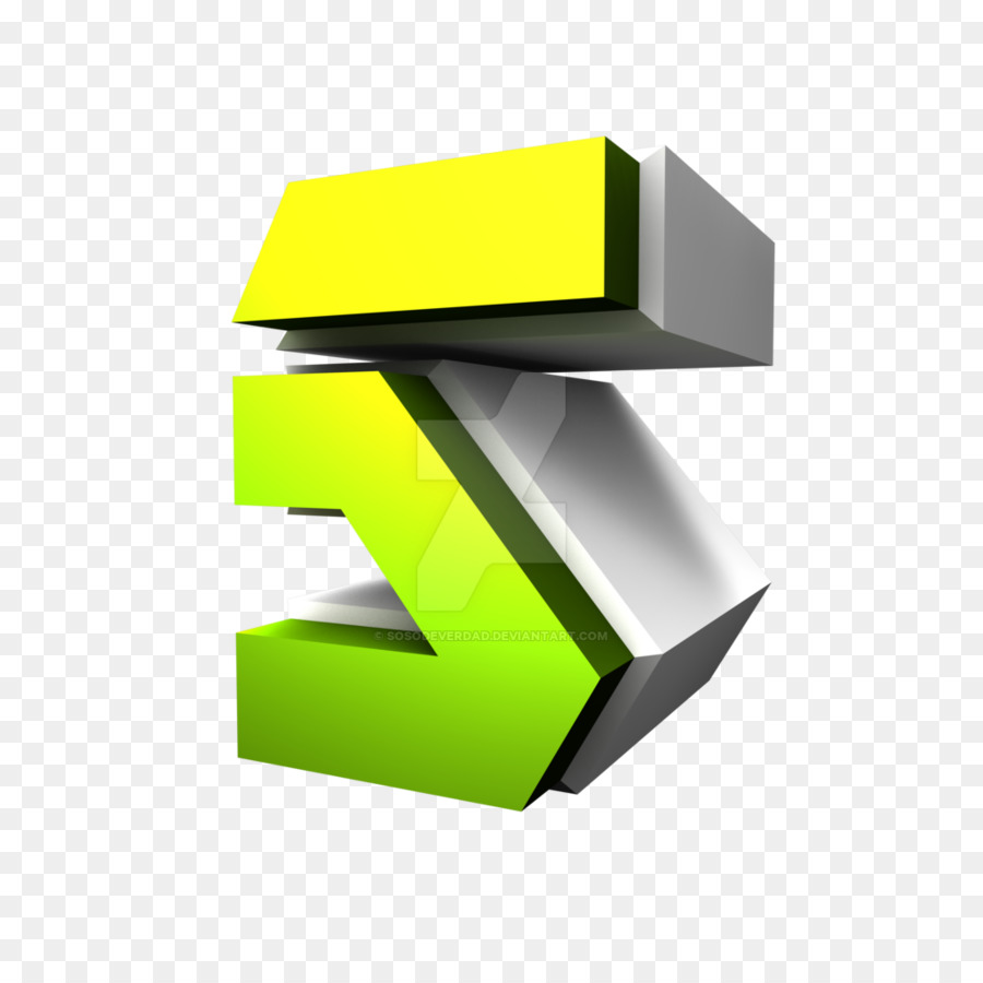 Logo 3D computer grafica DeviantArt - Progettazione 3d