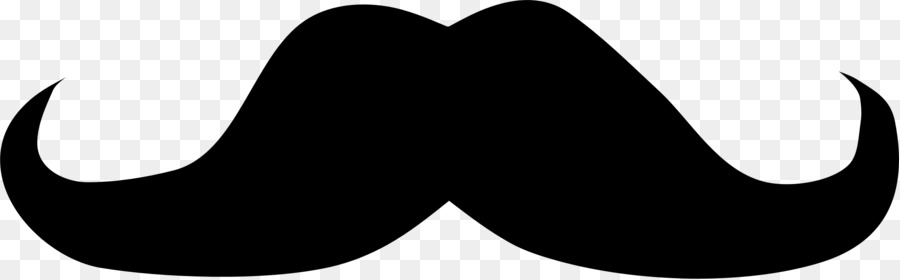Schwarze und weiße Auto Schnurrbart Clip-art - mustach