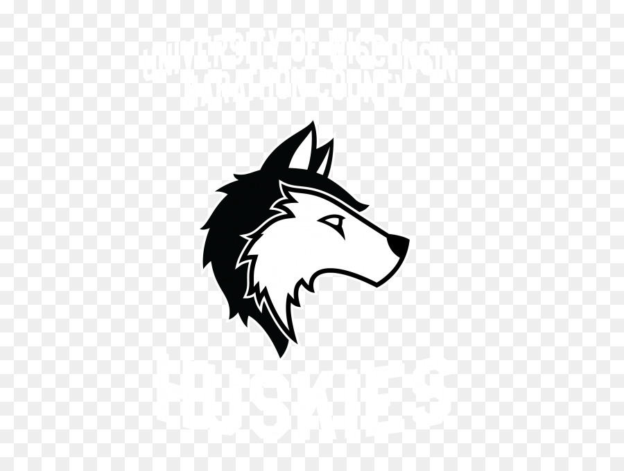 Siberian Husky lupo Grigio Logo - rauco