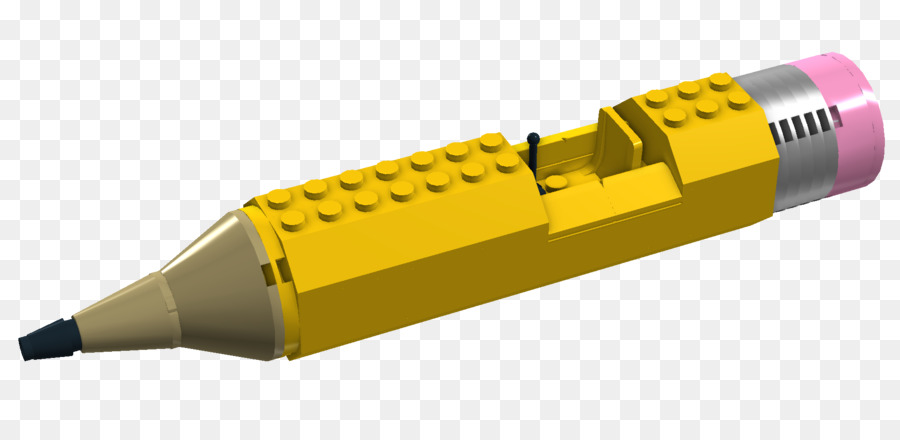 Stift & Bleistift Fällen LEGO Anspitzer - Radiergummi
