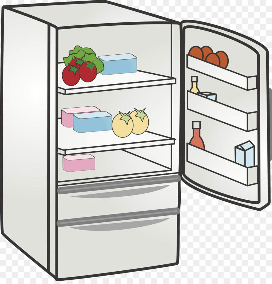 Kühlschrank Haushaltsgerät Clip art - Kühlschrank