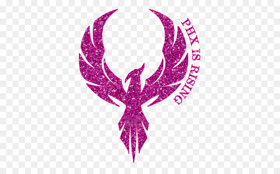 Phoenix Simbolo Bennu Decalcomania di arte della Clip - uccello rosa