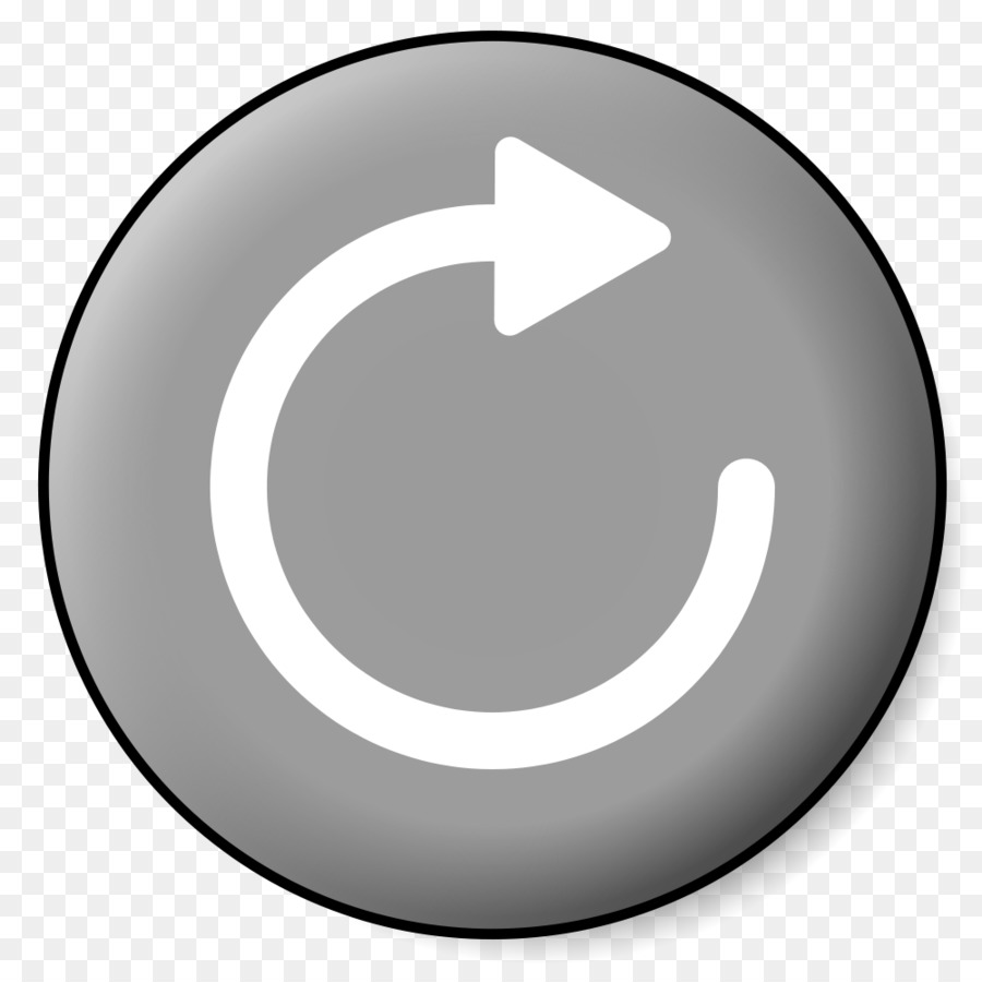 Icone del Computer tasto Reset - riavviare