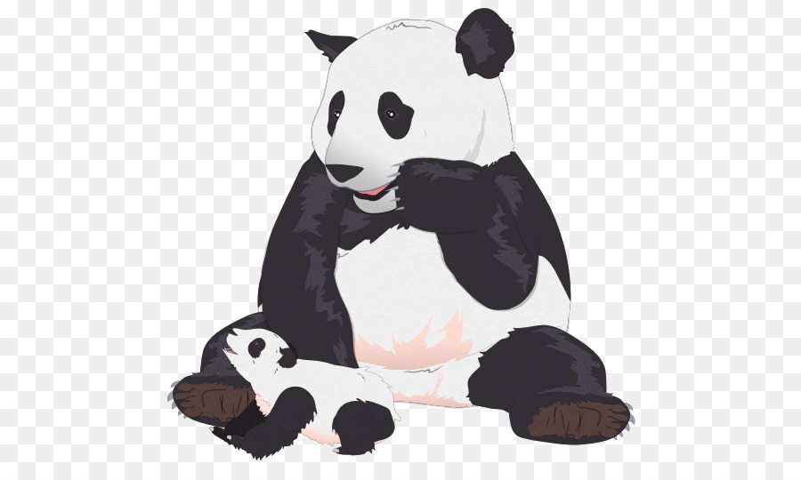 Giant panda Bear Kanada auf Streik Niesen - niesen