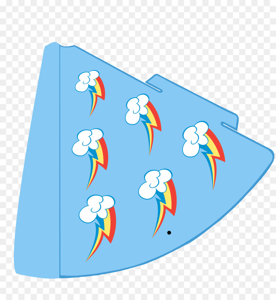 Vertebrati Cartoon Rainbow Dash Clip art - compleanno cappello