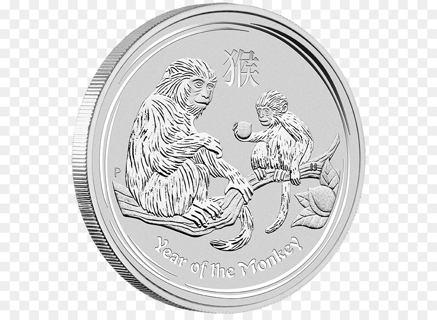 Perth Mint Monkey Silber Bullion Münze - Silbermünze